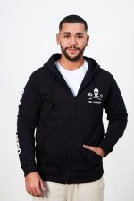Casaco Sea Shepherd (Com Zíper e Capuz) - Preto - 100% algodão BCI - Imagem 3