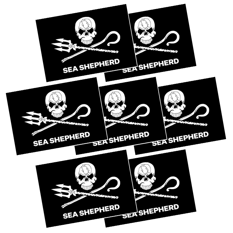 Ajude a defender a vida selvagem nos oceanos escolhendo nosso

Adesivos (kit com 7 adesivos) da Sea Shepherd

Adesivo vinilico tamanho 14x10

Ao escolher kit com 7 adesivos, você está doando R$ 36,00 (trinta e seis reais) para ajudar as ações da Sea Shepherd no Brasil.