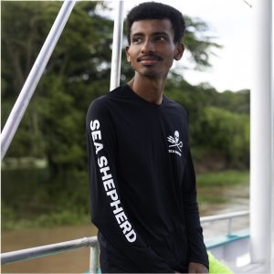 Camiseta Jolly Roger - Masculina - Manga Longa - UV50+ - Preta