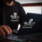 Adesivo Sea Shepherd - Fundo Transparente
