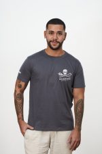 Camiseta Operação Emergência Amazônia - Cinza - 100% algodão BCI - Imagem 2