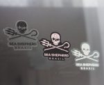 Trio Adesivos Sea Shepherd Brasil - Imagem 3