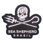 Patch Bordado Sea Shepherd Brasil