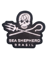 Patch Bordado Sea Shepherd Brasil