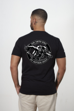 Camiseta Rede contra Redes - Preta -  100% algodão BCI - Imagem 3